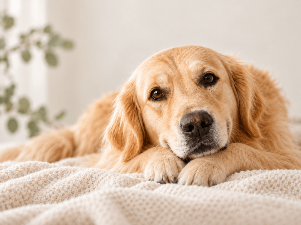 Pfotenlecken beim Hund